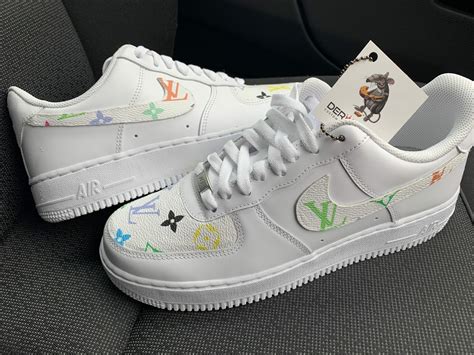 nike air force lv custom|lv air force 1 stockx.